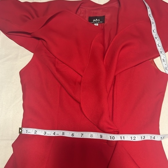 A.B.S. Evening Collection red cocktail Dress - Picture 10 of 10